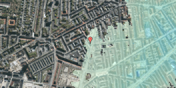 Stomflod og havvand på Sundevedsgade 32, 2. , 1751 København V