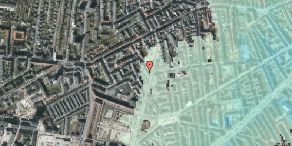 Stomflod og havvand på Sundevedsgade 34, 5. , 1751 København V