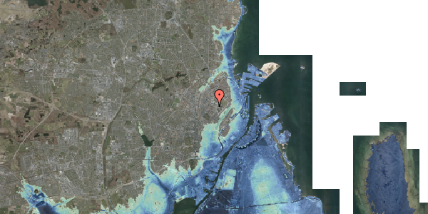 Stomflod og havvand på Tagensvej 15, st. 21, 2200 København N