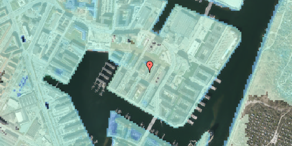 Stomflod og havvand på Teglholm Allé 9E, 1. th, 2450 København SV