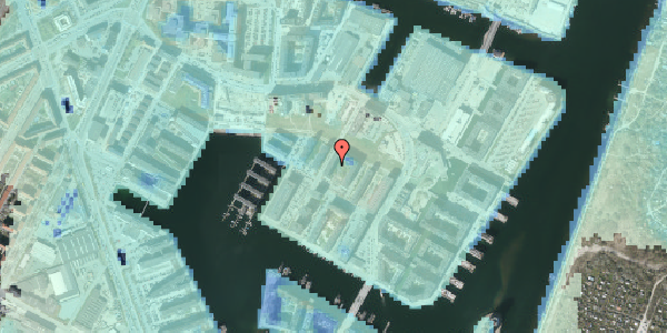 Stomflod og havvand på Teglholm Allé 9G, 2. th, 2450 København SV