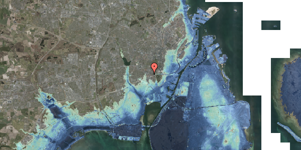 Stomflod og havvand på Toftegårds Allé 47, st. 4, 2500 Valby