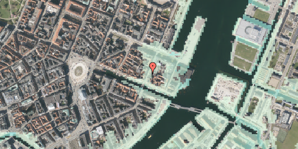 Stomflod og havvand på Toldbodgade 8, 1. th, 1253 København K
