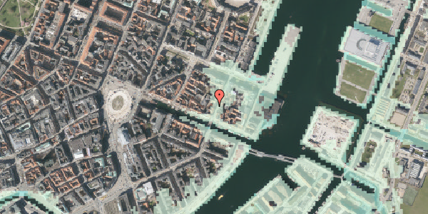 Stomflod og havvand på Toldbodgade 9, 1. , 1253 København K