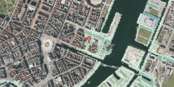 Stomflod og havvand på Toldbodgade 13, 1. , 1253 København K