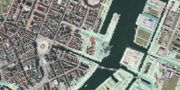 Stomflod og havvand på Toldbodgade 14B, 1. th, 1253 København K