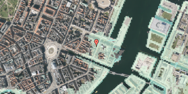 Stomflod og havvand på Toldbodgade 15B, st. , 1253 København K