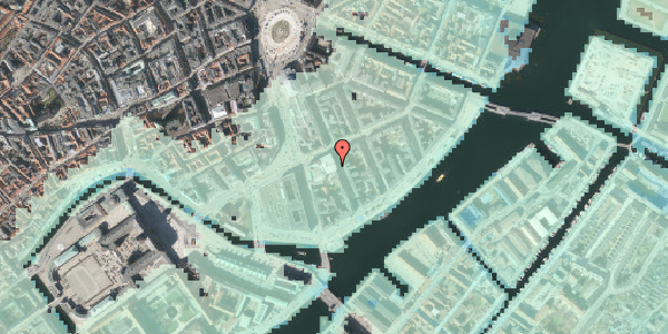 Stomflod og havvand på Tordenskjoldsgade 22, 2. th, 1055 København K