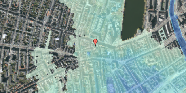 Stomflod og havvand på Tullinsgade 5, 5. th, 1618 København V