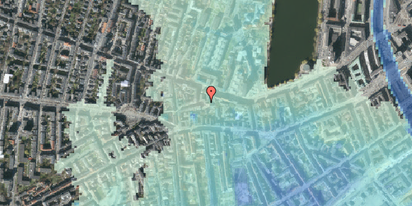 Stomflod og havvand på Tullinsgade 7, 1. th, 1618 København V