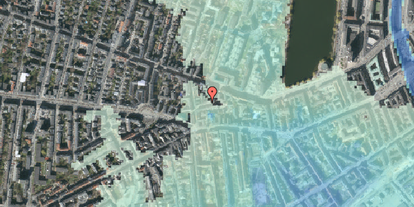 Stomflod og havvand på Tullinsgade 10, 1. th, 1618 København V