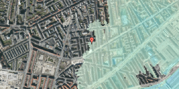 Stomflod og havvand på Valdemarsgade 28A, st. , 1665 København V