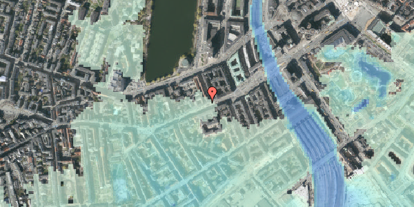 Stomflod og havvand på Vesterbrogade 18, 1. , 1620 København V