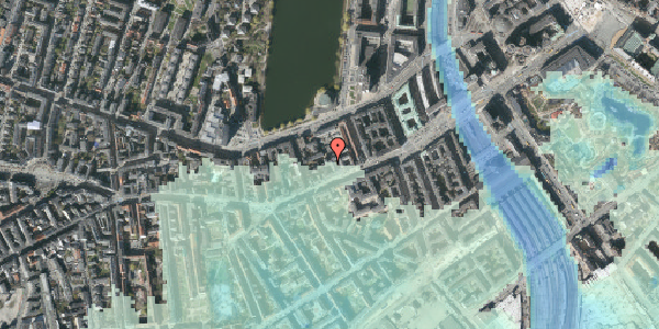 Stomflod og havvand på Vesterbrogade 24B, 4. th, 1620 København V