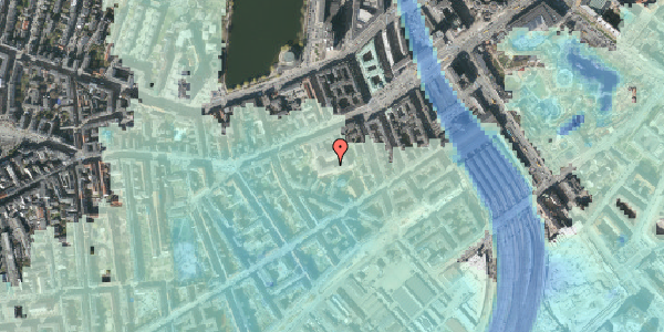 Stomflod og havvand på Vesterbrogade 29D, 4. tv, 1620 København V