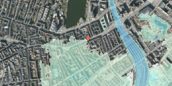 Stomflod og havvand på Vesterbrogade 31, 2. th, 1620 København V