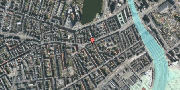 Stomflod og havvand på Vesterbrogade 41, 2. th, 1620 København V