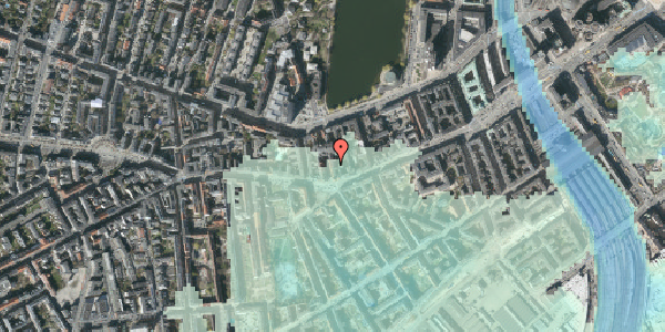 Stomflod og havvand på Vesterbrogade 42, kl. , 1620 København V