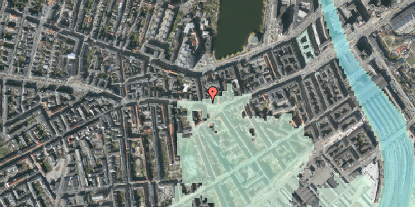 Stomflod og havvand på Vesterbrogade 48, 4. mf, 1620 København V