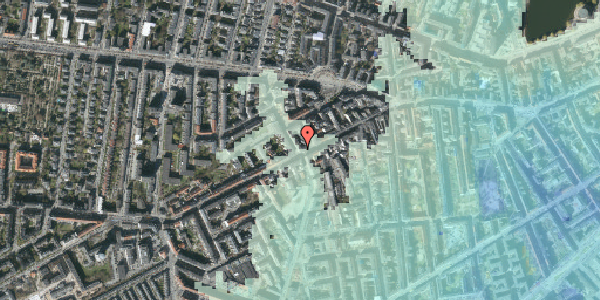 Stomflod og havvand på Vesterbrogade 106B, 4. th, 1620 København V