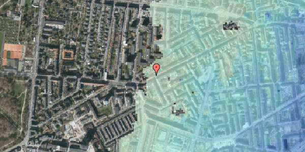 Stomflod og havvand på Vesterbrogade 144B, 1. th, 1620 København V