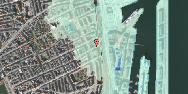 Stomflod og havvand på Willemoesgade 93B, 2. tv, 2100 København Ø