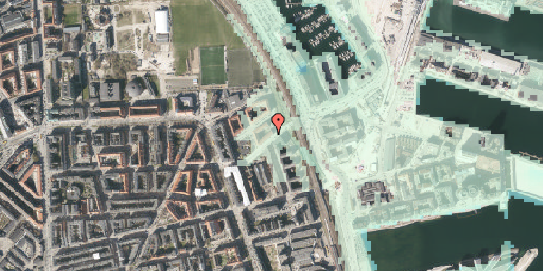 Stomflod og havvand på Vordingborggade 95, 1. th, 2100 København Ø