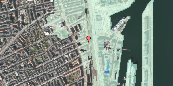 Stomflod og havvand på Østbanegade 83, 1. , 2100 København Ø