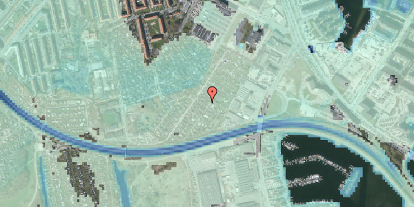Stomflod og havvand på Hf. Havebyen Mozart 54, 2450 København SV