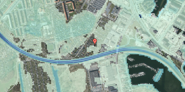 Stomflod og havvand på Hf. Havebyen Mozart 73, 2450 København SV