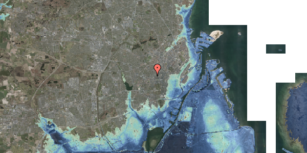 Stomflod og havvand på Emil Chr. Hansens Vej 1, 4. 43, 2000 Frederiksberg