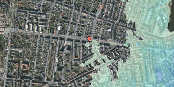 Stomflod og havvand på Frederiksberg Alle 27B, st. 4, 1820 Frederiksberg C