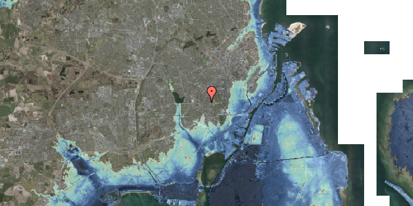 Stomflod og havvand på Roskildevej 53, 6. 601, 2000 Frederiksberg