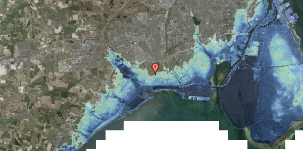 Stomflod og havvand på Tingstedparken 72, 2660 Brøndby Strand