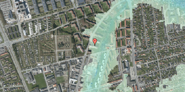 Stomflod og havvand på Arnold Nielsens Boulevard 35, 1. tv, 2650 Hvidovre