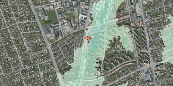 Stomflod og havvand på Arnold Nielsens Boulevard 111, 2. tv, 2650 Hvidovre