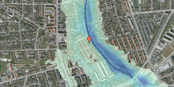 Stomflod og havvand på Hvidovregade 31C, 2. th, 2650 Hvidovre