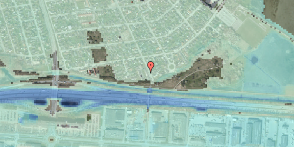 Stomflod og havvand på Strandholms Alle 66, 2650 Hvidovre