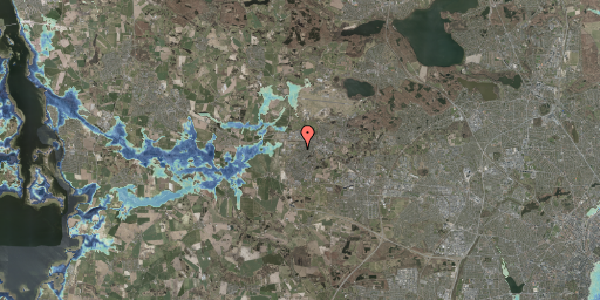 Stomflod og havvand på Hindbærvangen 133, 2765 Smørum
