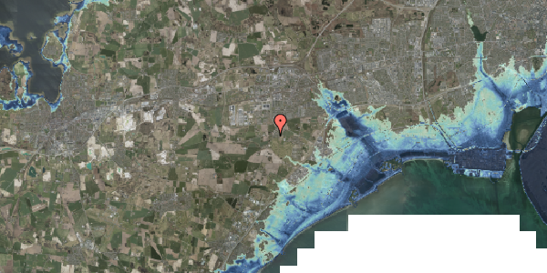 Stomflod og havvand på Køgevej 245, 2635 Ishøj