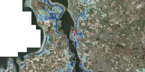 Stomflod og havvand på Bjarkesvej 28, 3600 Frederikssund
