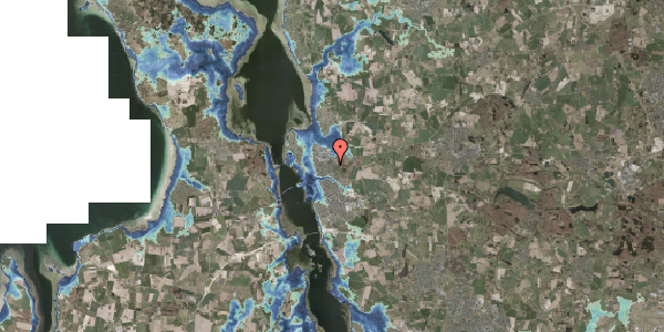 Stomflod og havvand på Borgmestervænget 6, 3600 Frederikssund