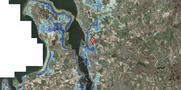 Stomflod og havvand på Bybakken 9, 3600 Frederikssund