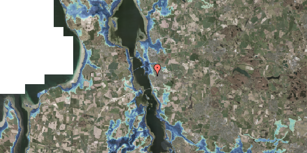 Stomflod og havvand på Dyrlægegårds Alle 44, 3600 Frederikssund