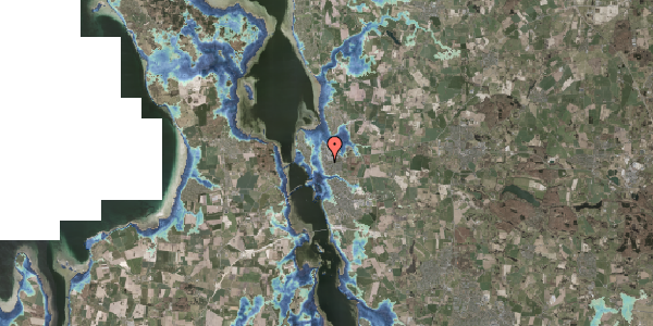 Stomflod og havvand på Falkenborgvej 13, 3600 Frederikssund