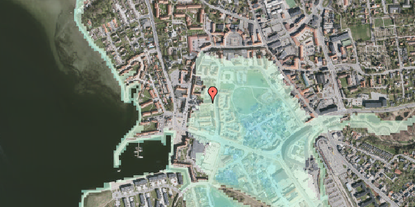 Stomflod og havvand på Foderstofgården 19, 3600 Frederikssund