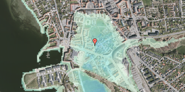 Stomflod og havvand på Foderstofgården 131, 3600 Frederikssund