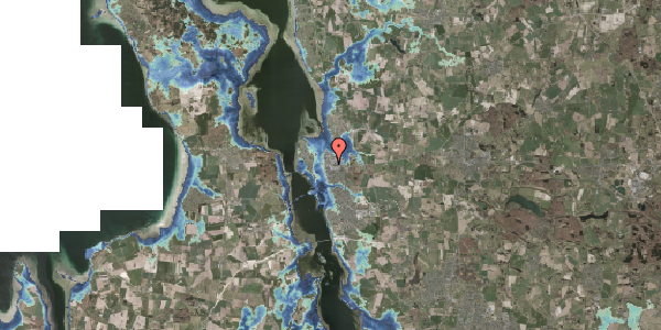 Stomflod og havvand på Frederiksværkvej 22, 3600 Frederikssund