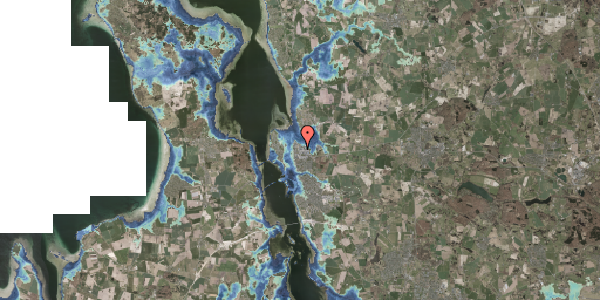 Stomflod og havvand på Holmensvej 9, 3600 Frederikssund