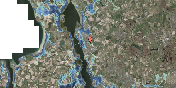 Stomflod og havvand på Højtoften 12, 3600 Frederikssund